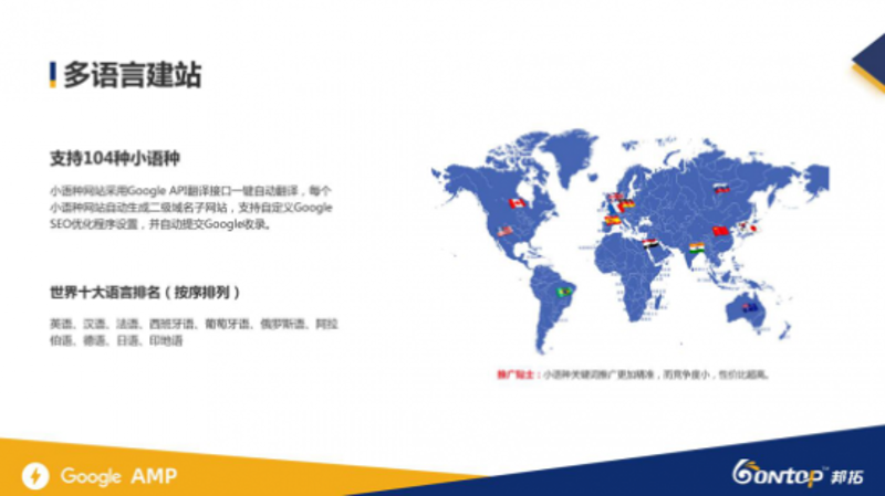 多语言网站建设